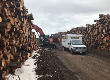 Heavy machine road service